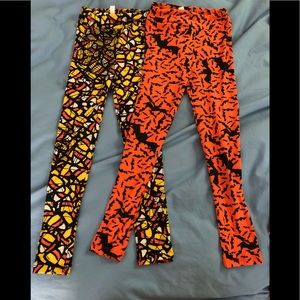 LuLaRoe children’s kids leggings L/XL